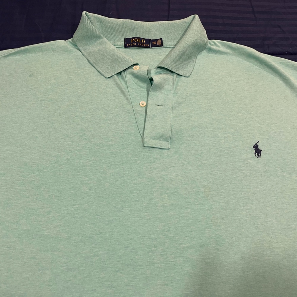 Polo by Ralph Lauren Men's Mint Polo Shirt